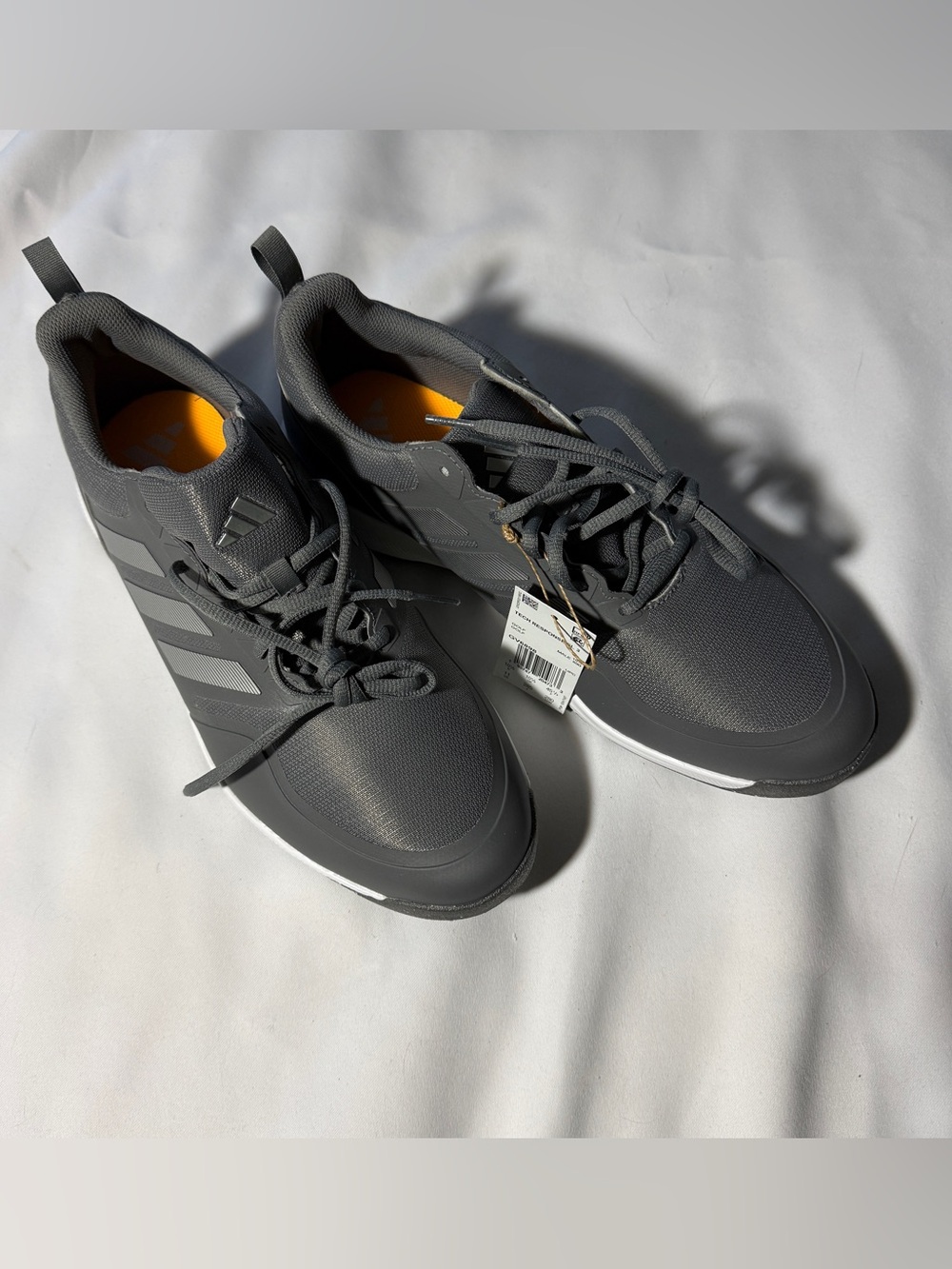 Adidas Men’s Dark Gray Tech Response Golf Sneakers